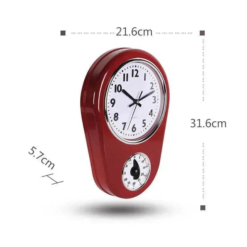 No-Punching Chronograph Magnetic Suction pocket watch Clock