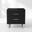 Noir Luxe Two-Drawer Nightstand