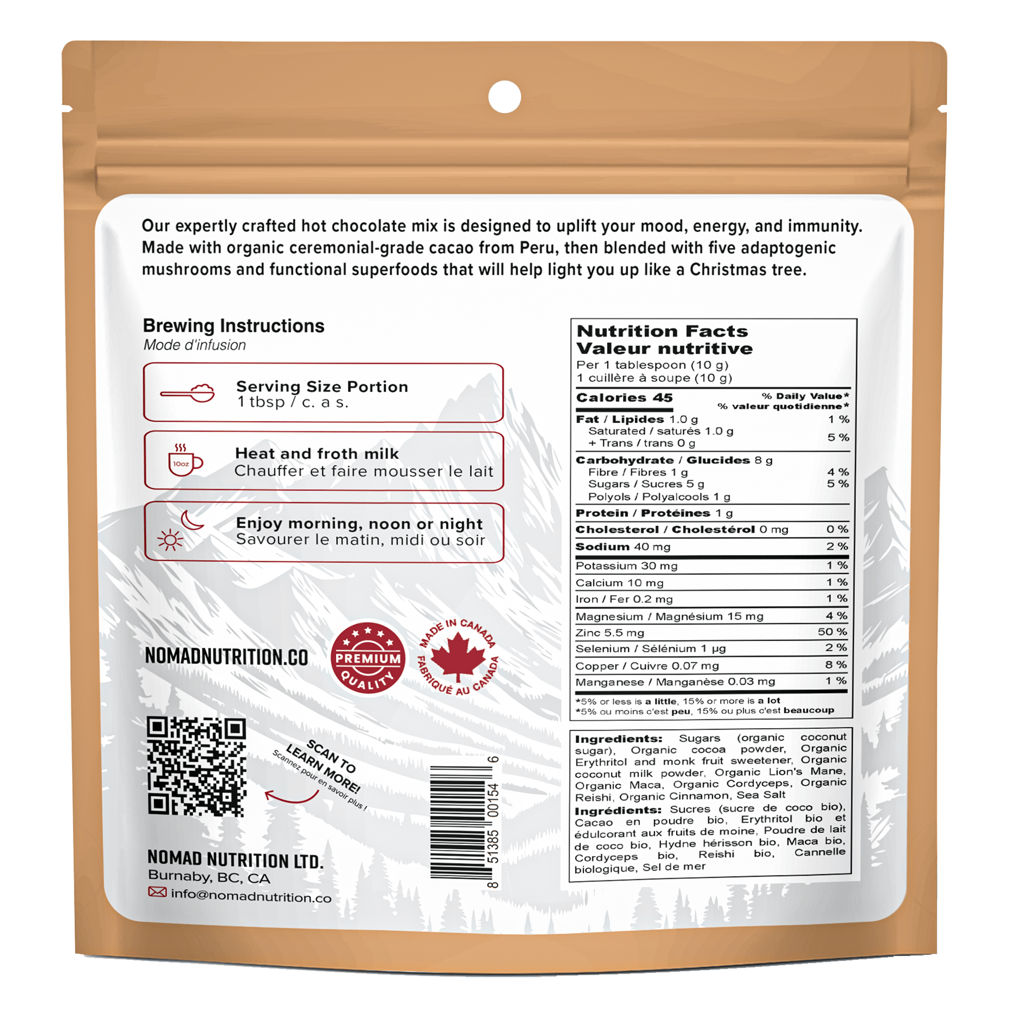 Adaptogenic Hot Chocolate