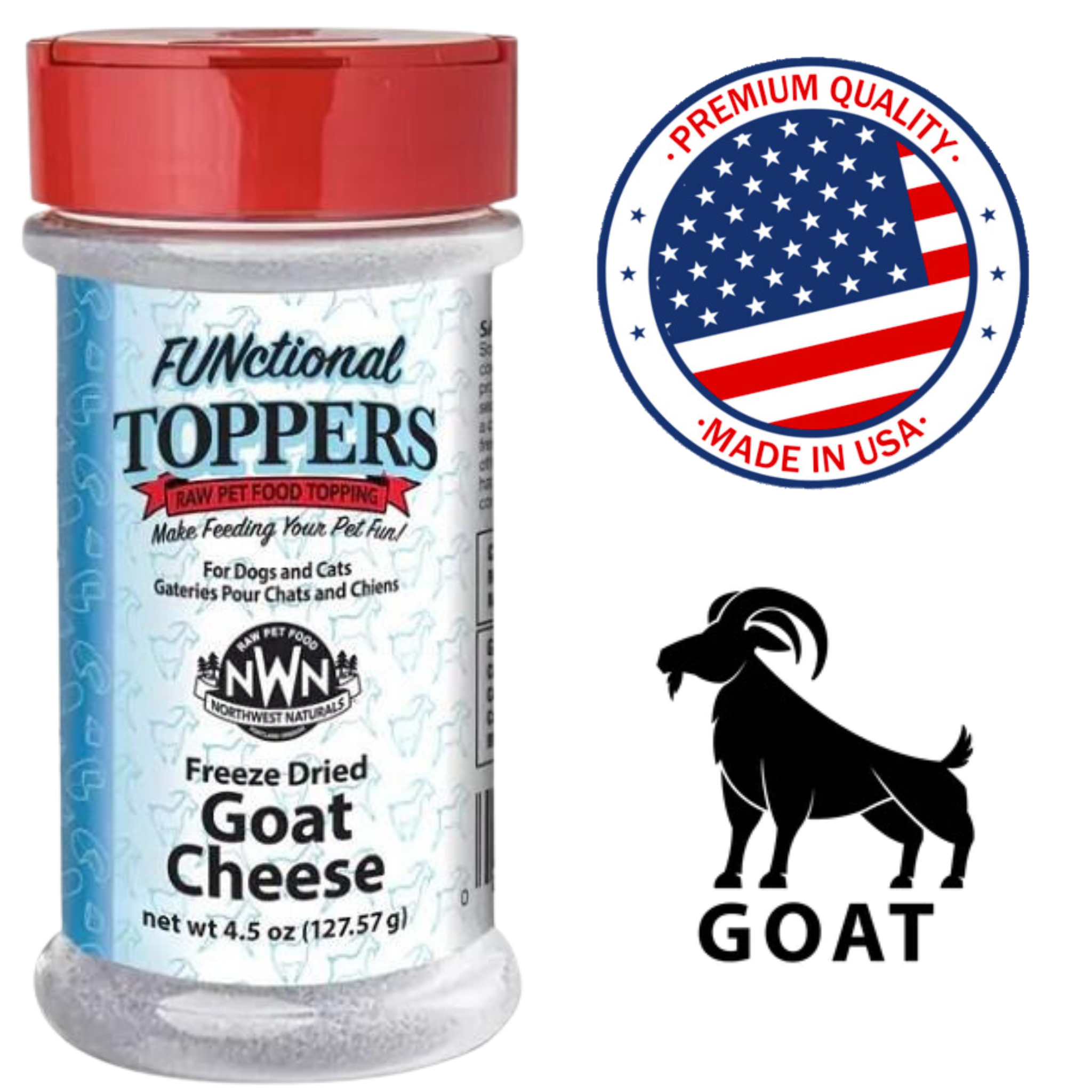 Northwest Naturals - Functional Toppers Goat Cheese