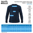 NorthWool Men's Merino Blend Henley — Heavyweight