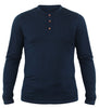 NorthWool Men's Merino Blend Henley — Heavyweight