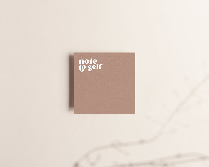 Note to self Sticky Notes