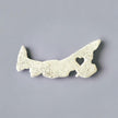 Nova Scotia Fridge Magnet Handmade from Clay & Beach Sand