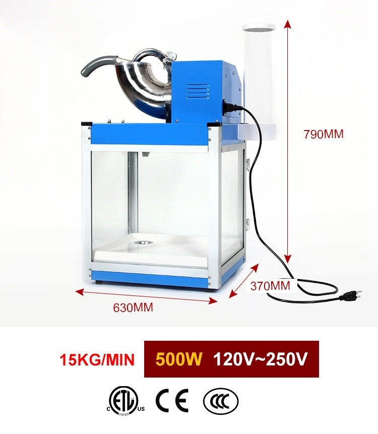 Commercial Small Countertop Crushed Ice Maker Sno Cone Machine