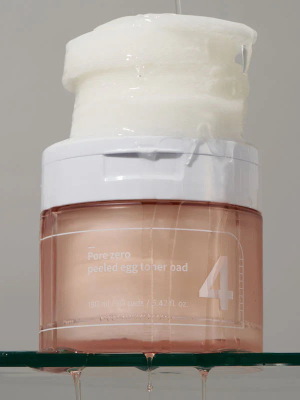numbuzin No.4 Pore Zero Peeled Egg Toner Pad 190ml / 70pads