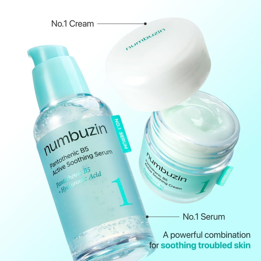 Numbuzin No.1 Pantothenic B5 Active Soothing Cream 80ml