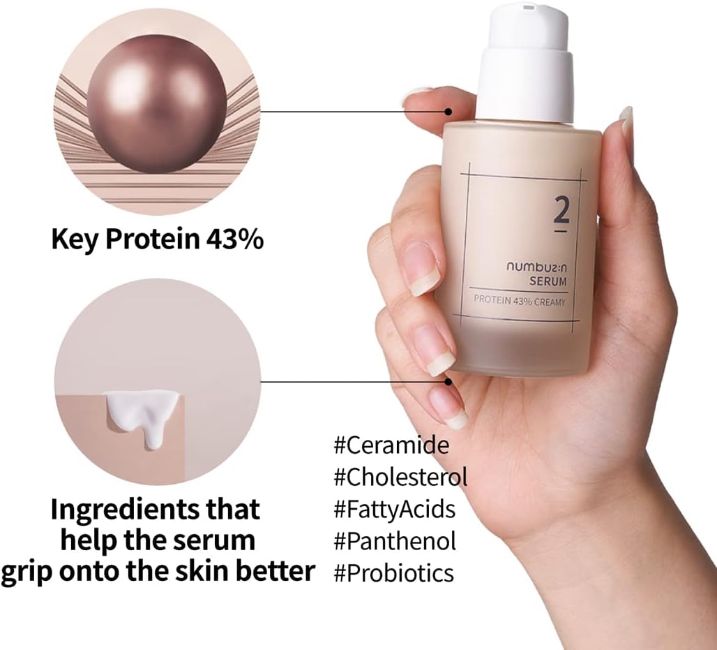 Numbuzin No.2 Protein 43% Creamy Serum  50ml