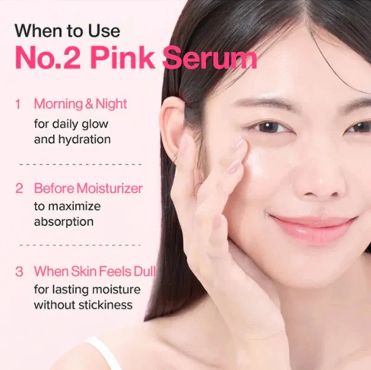 Numbuzin No.2 Rose PDRN Collagen Plumping Serum 30ml