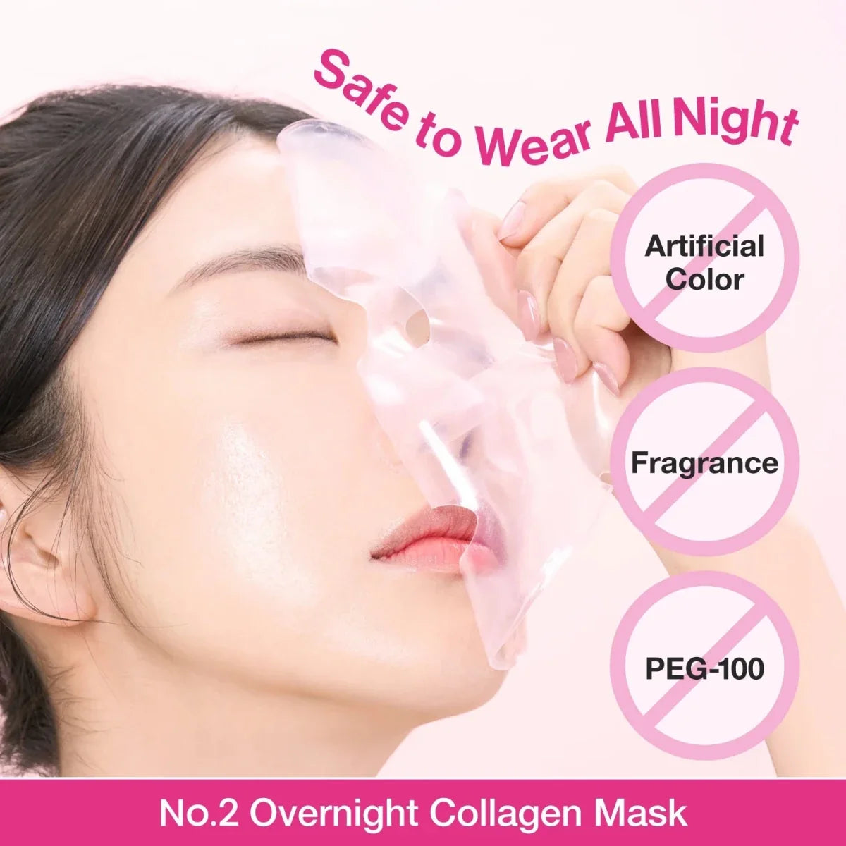 Numbuzin No.2 Rose PDRN Collagen Plumping Sheet Mask 33ml