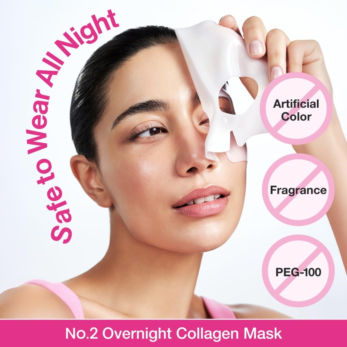 Numbuzin No.2 Rose PDRN Overnight Collagen Mask 37ml