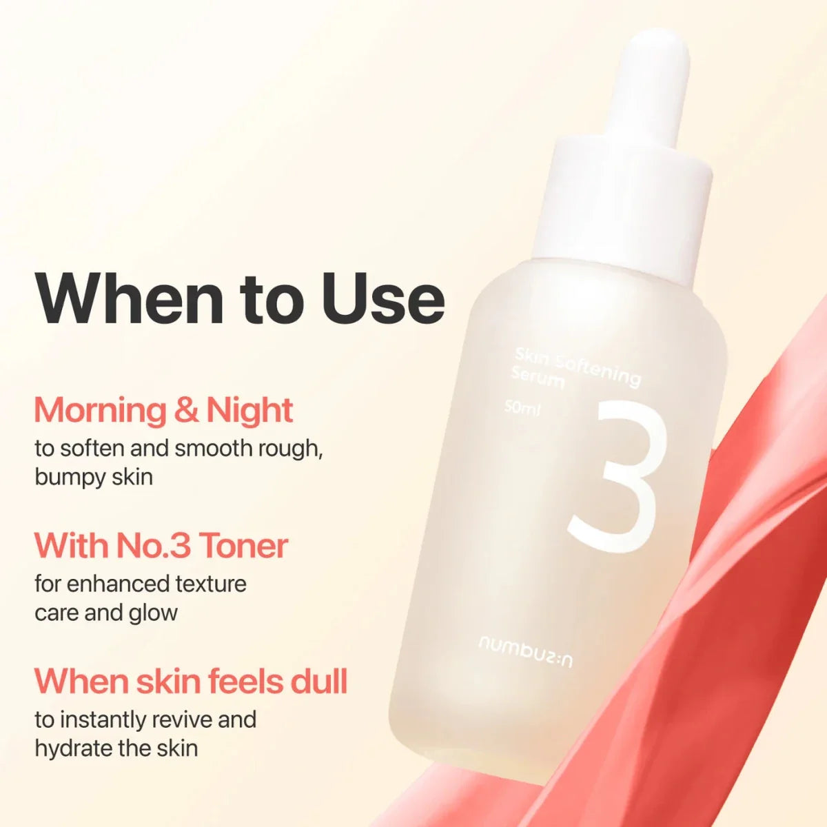 Numbuzin No.3 Bodlebodle Repair Serum 50ml