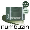 Numbuzin No.3 Pore & Makeup Cleansing Balm with Green Tea and Charcoal 85g