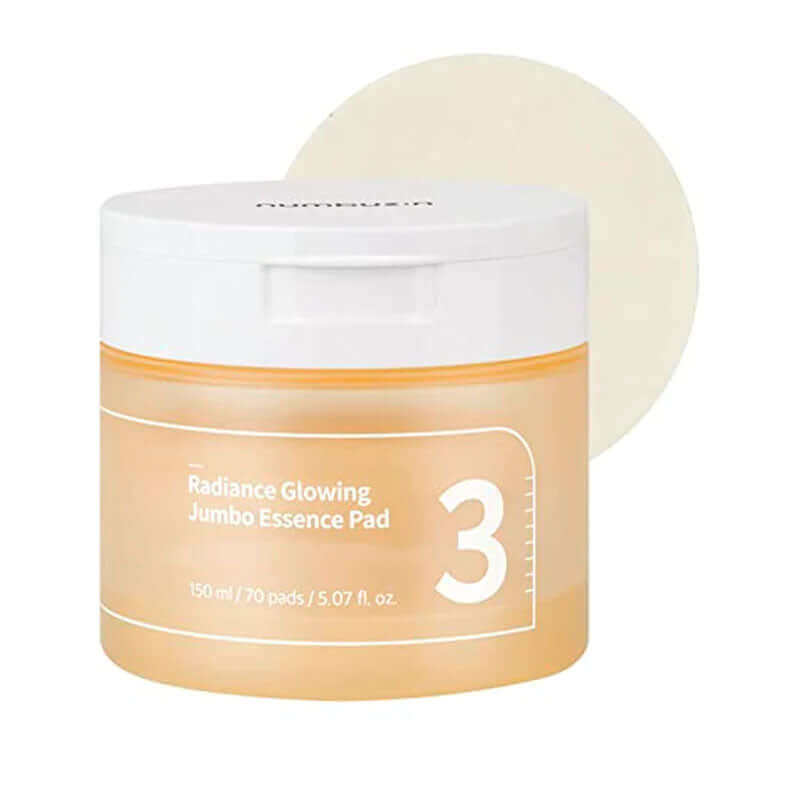 Numbuzin No.3 Radiance Glowing Jumbo Essence Pad 150ml / 70pads