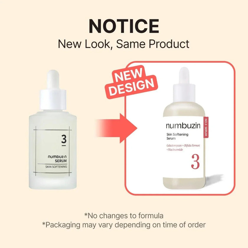 Numbuzin No.3 Skin Softening Serum  50ml
