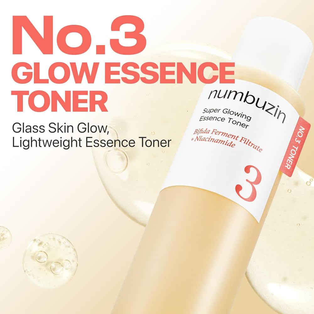 Numbuzin No.3 Super Glowing Essence Toner  200ml