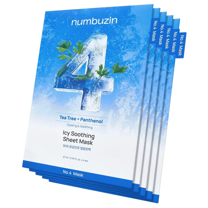 Numbuzin No.4 Icy Soothing Sheet Mask 27ml