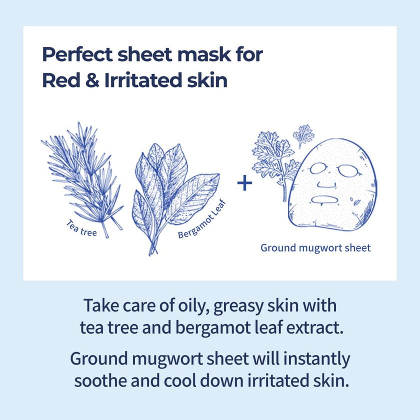 Numbuzin No.4 Icy Soothing Sheet Mask 27ml