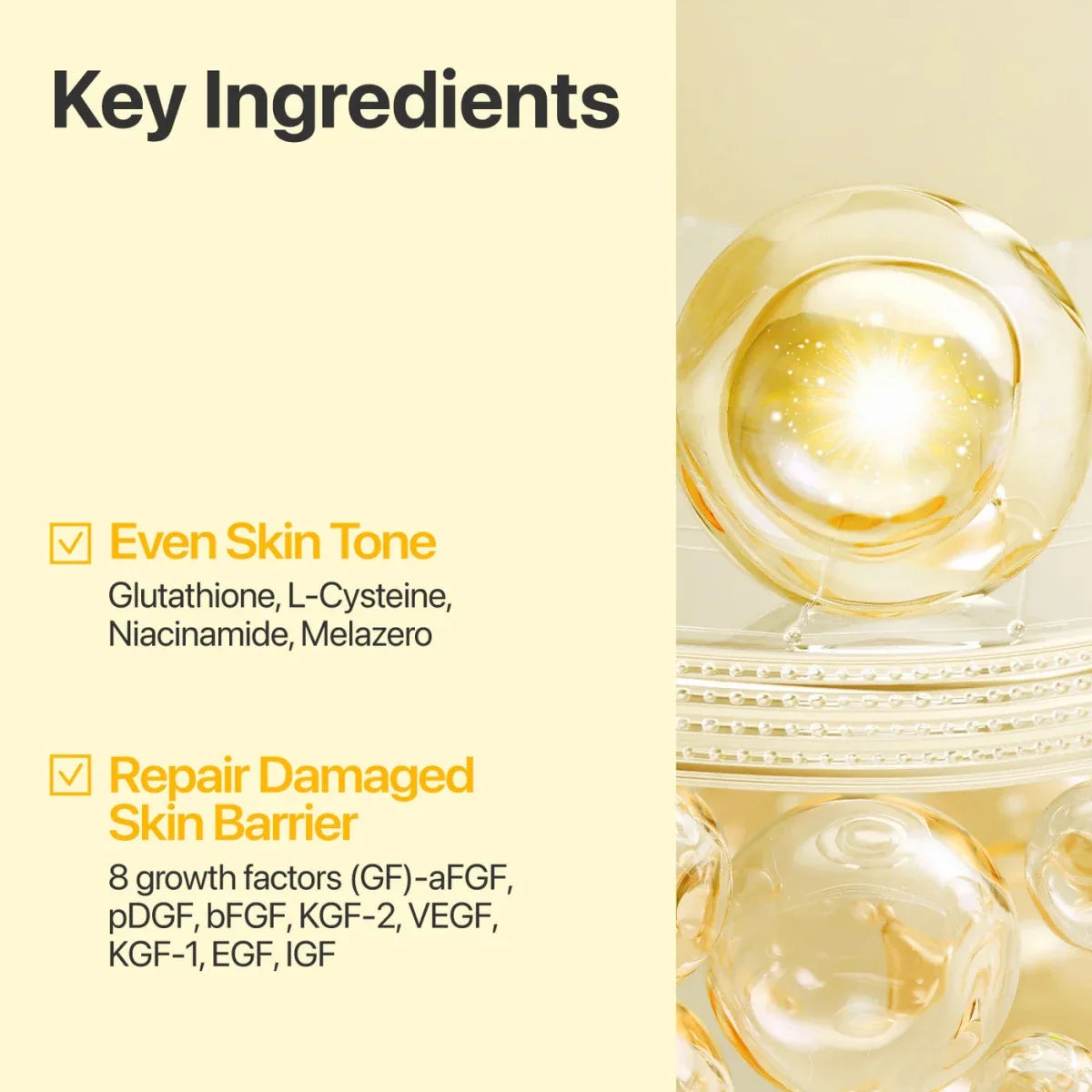 Numbuzin No.5+ Glutathione Vitamin Dark Spot Cream 50ml