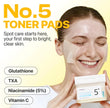 Numbuzin No.5 Vitamin-Niacinamide Concentrated Pad 180ml / 70pads