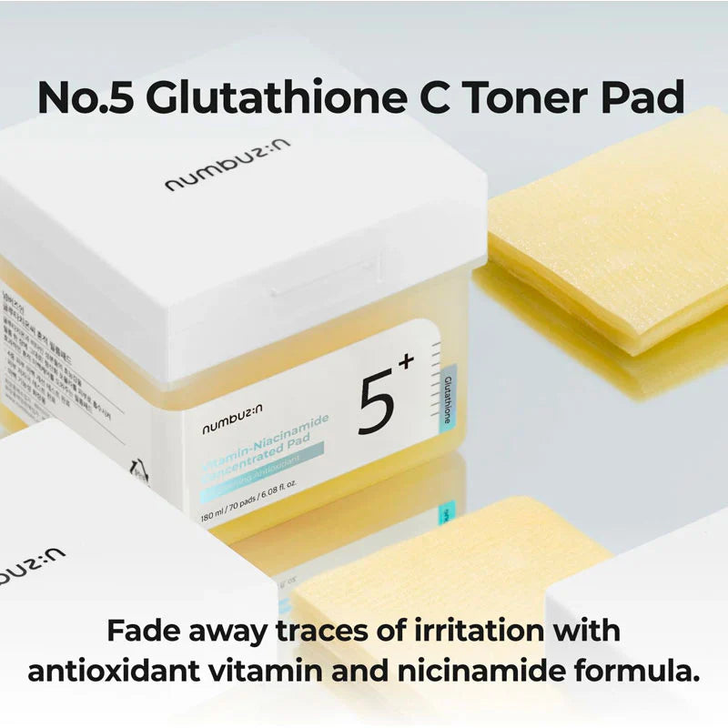 numbuzin No.5 Vitamin-Niacinamide Concentrated Pad 180ml / 70pads