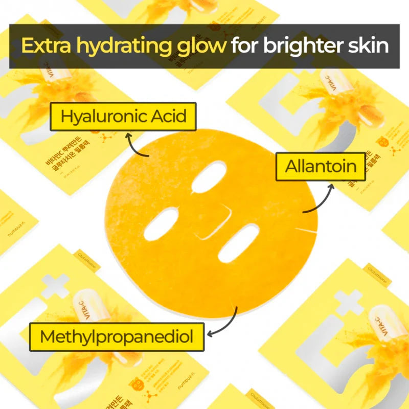 numbuzin No.5 Vitamin Spotlight Sheet Mask - 1 PC