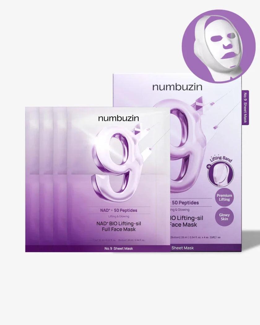Numbuzin No.9 NAD Bio Lifting Full Cover Facial Mask 48ml - 1 PC