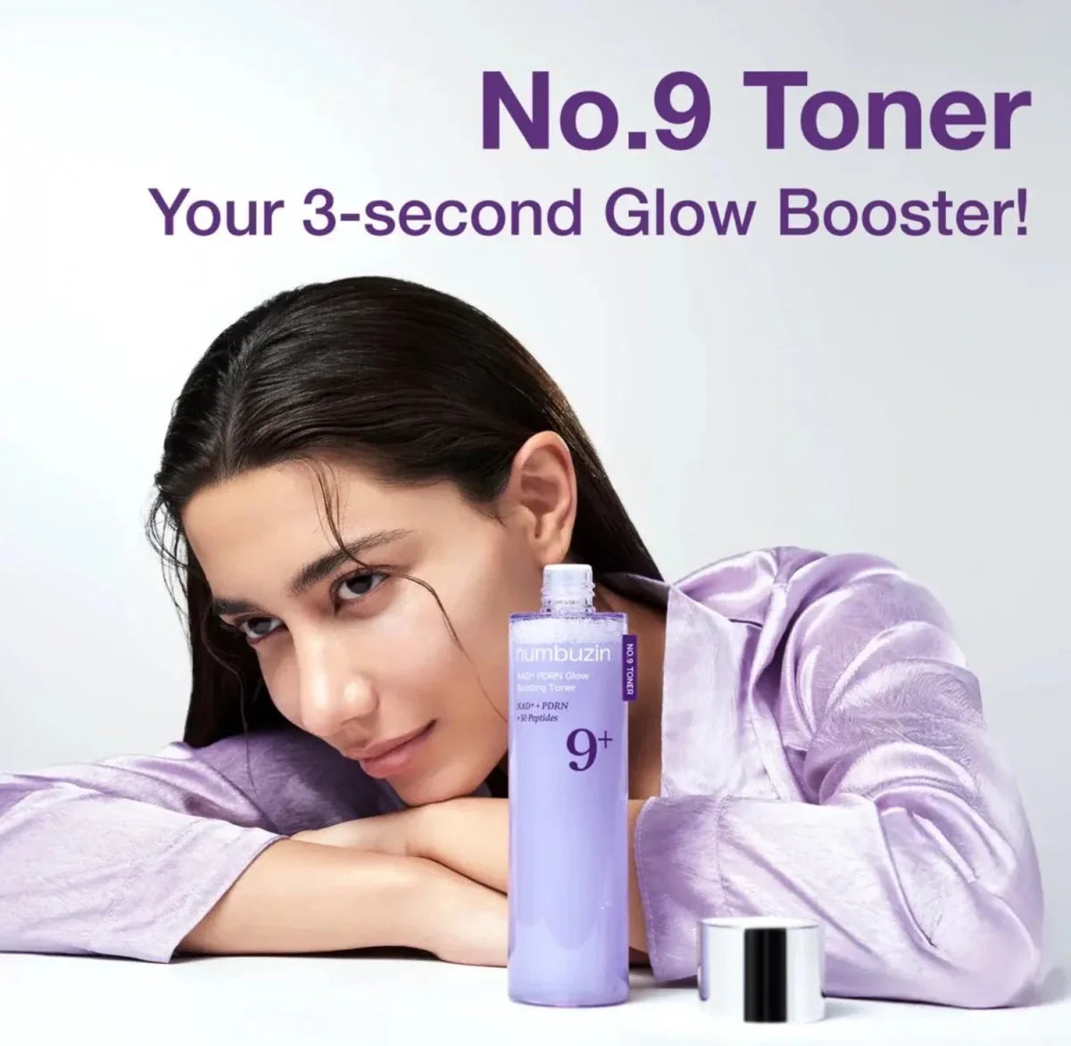 Numbuzin No.9+ NAD+ PDRN Glow Boosting Toner 150ml