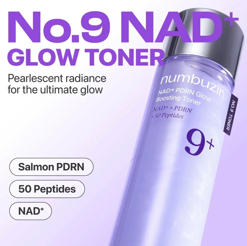 Numbuzin No.9+ NAD+ PDRN Glow Boosting Toner 150ml