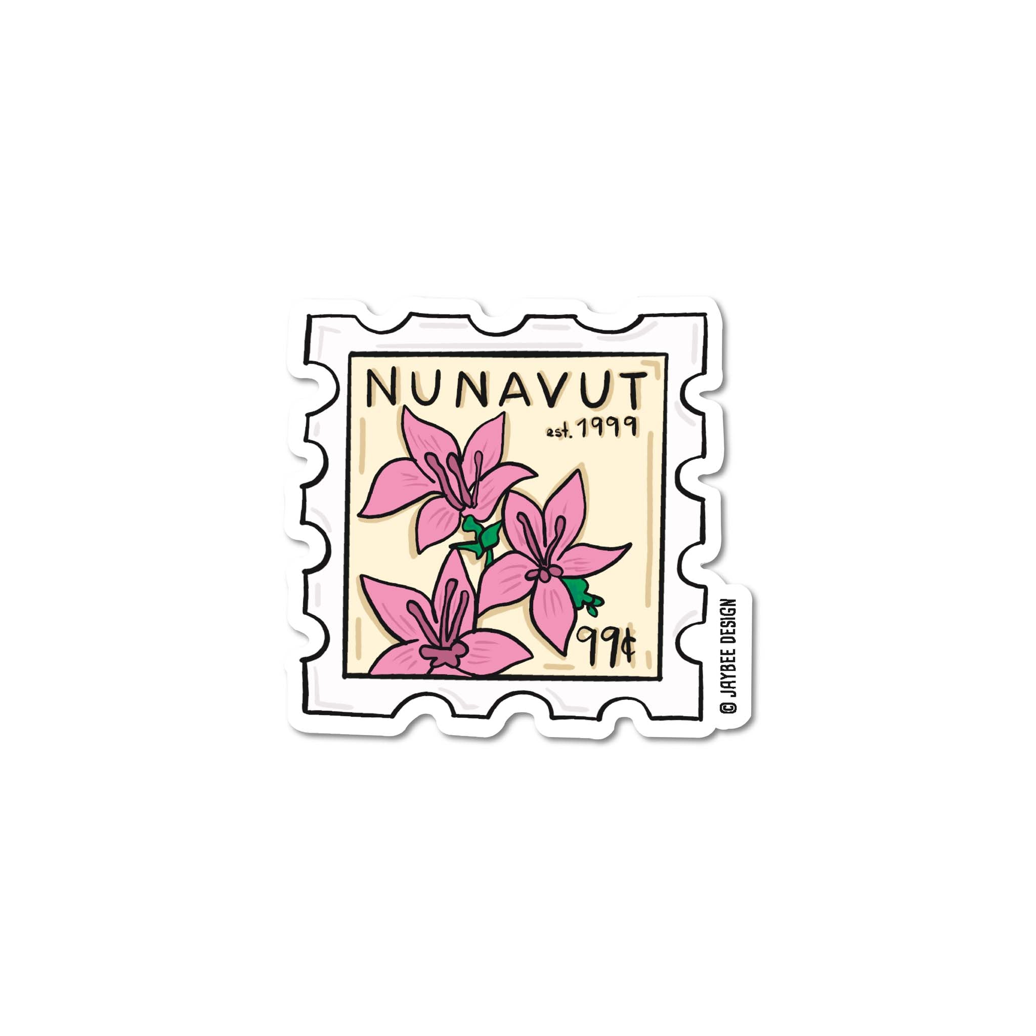 Canada Stamp Vinyl Sticker Pack