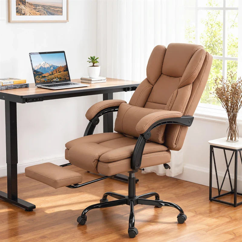Elite Office Chair with Massage and Reclining Features