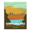 Oastler Lake Provincial Park 'Explored' Poster, Canada Parks
