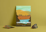 Oastler Lake Provincial Park 'Explored' Poster, Canada Parks