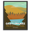Oastler Lake Provincial Park 'Explored' Poster, Canada Parks
