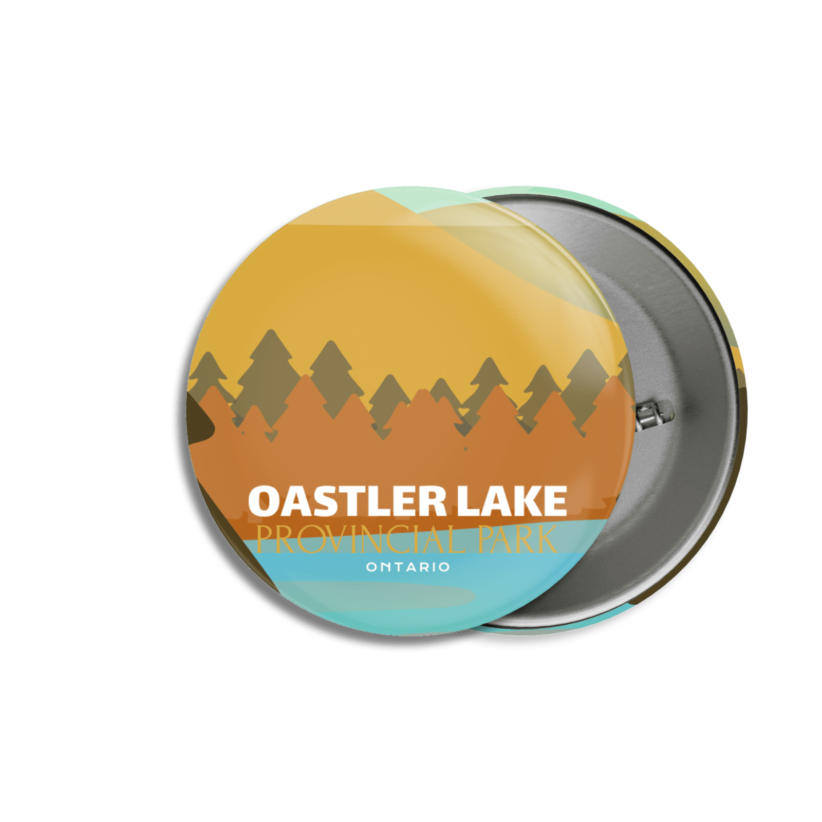 Oastler Lake Provincial Park of Ontario Pinback Button, Canada Parks