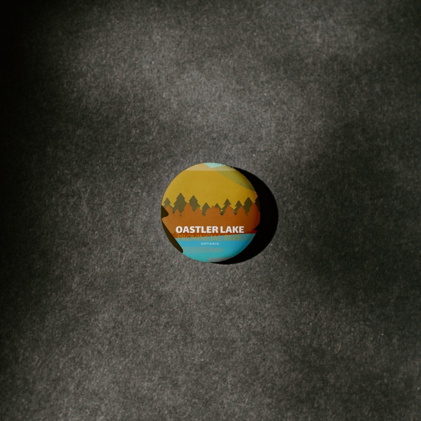 Oastler Lake Provincial Park of Ontario Pinback Button, Canada Parks