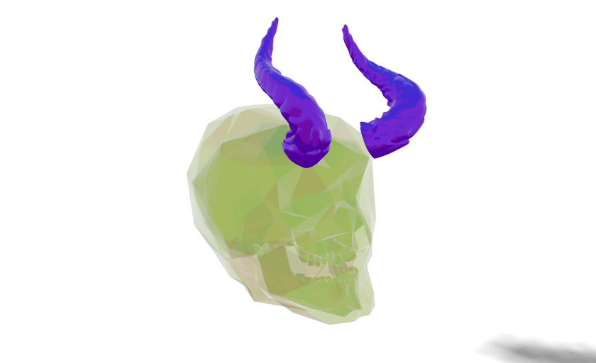 Oatha Magnetic Cosplay Tiefling Horns