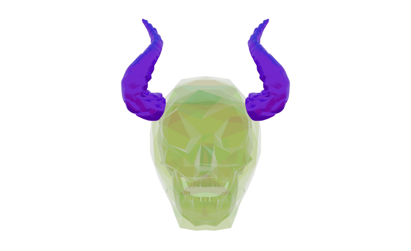 Oatha Magnetic Cosplay Tiefling Horns