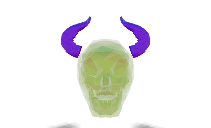 Oatha Magnetic Cosplay Tiefling Horns