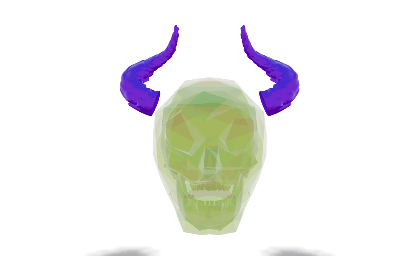 Oatha Magnetic Cosplay Tiefling Horns