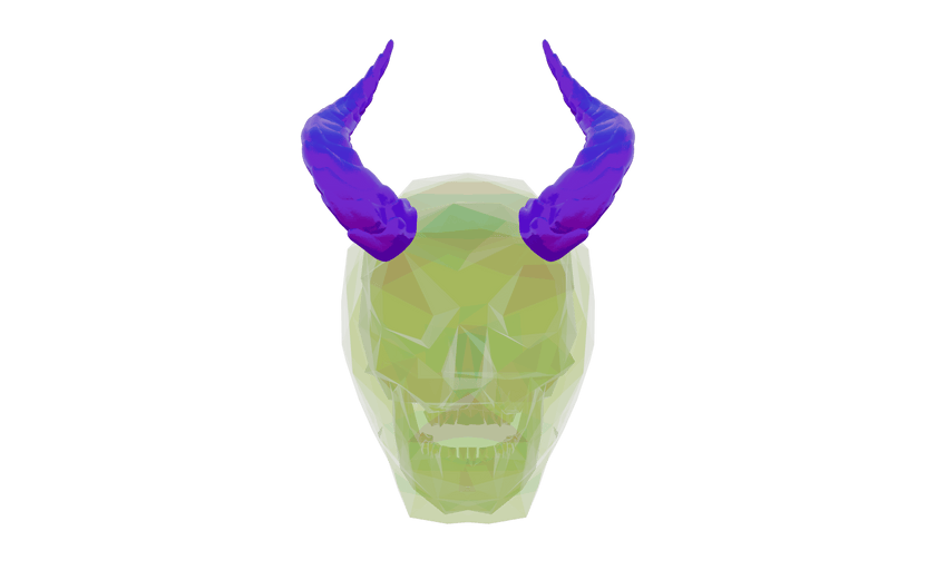 Oatha Magnetic Cosplay Tiefling Horns