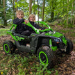 2026 2X24V CAN AM MAVERICK 4X4 2 Seater DELUXE Kids Ride On Car with Remote Control