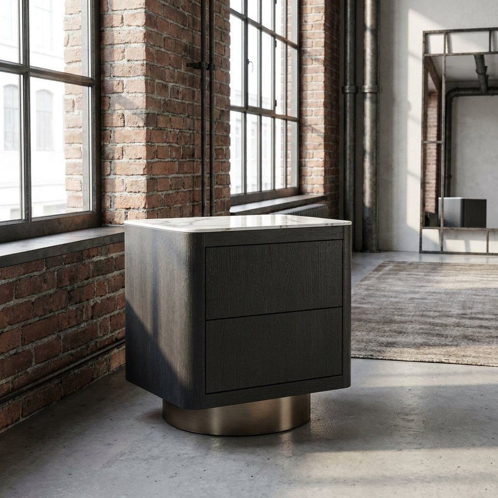 Offenbach Bed with Matching Nightstands
