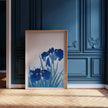 Ohara Koson Irises Giclee Print: Vintage Japanese Botanical Art