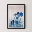 Ohara Koson Irises Giclee Print: Vintage Japanese Botanical Art
