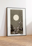 Ohara Koson Plum Blossoms Print: Vintage Japanese Woodblock Art
