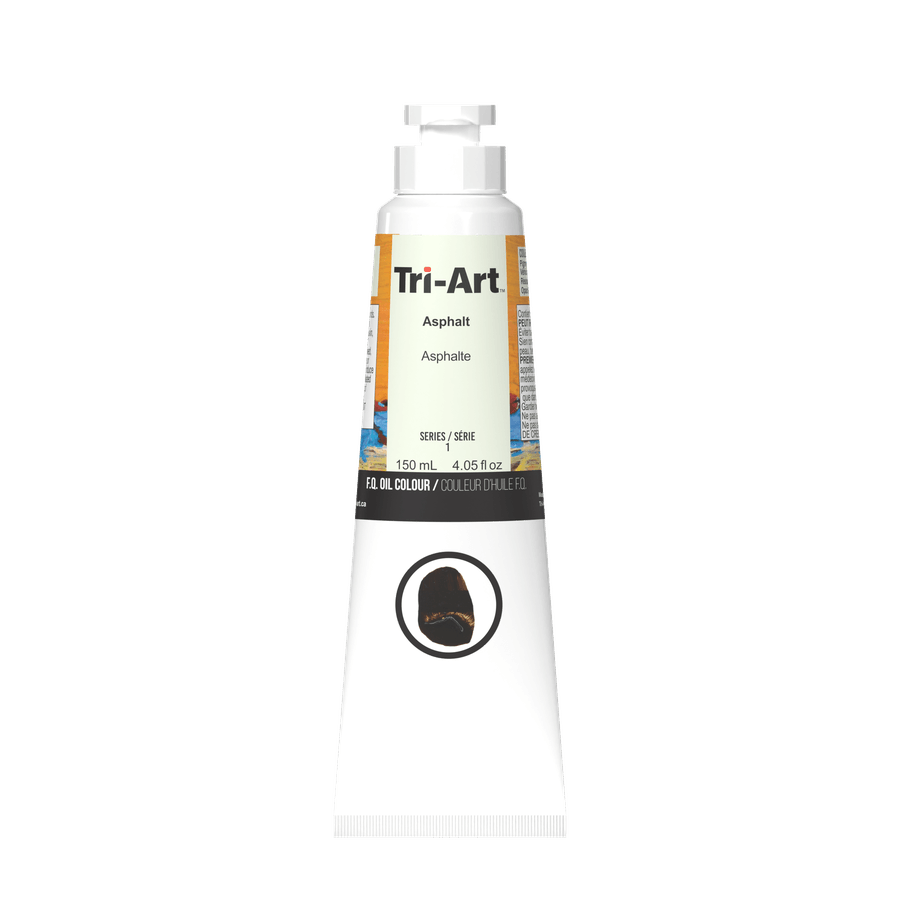 Tri-Art Oil Colours - Asphalt