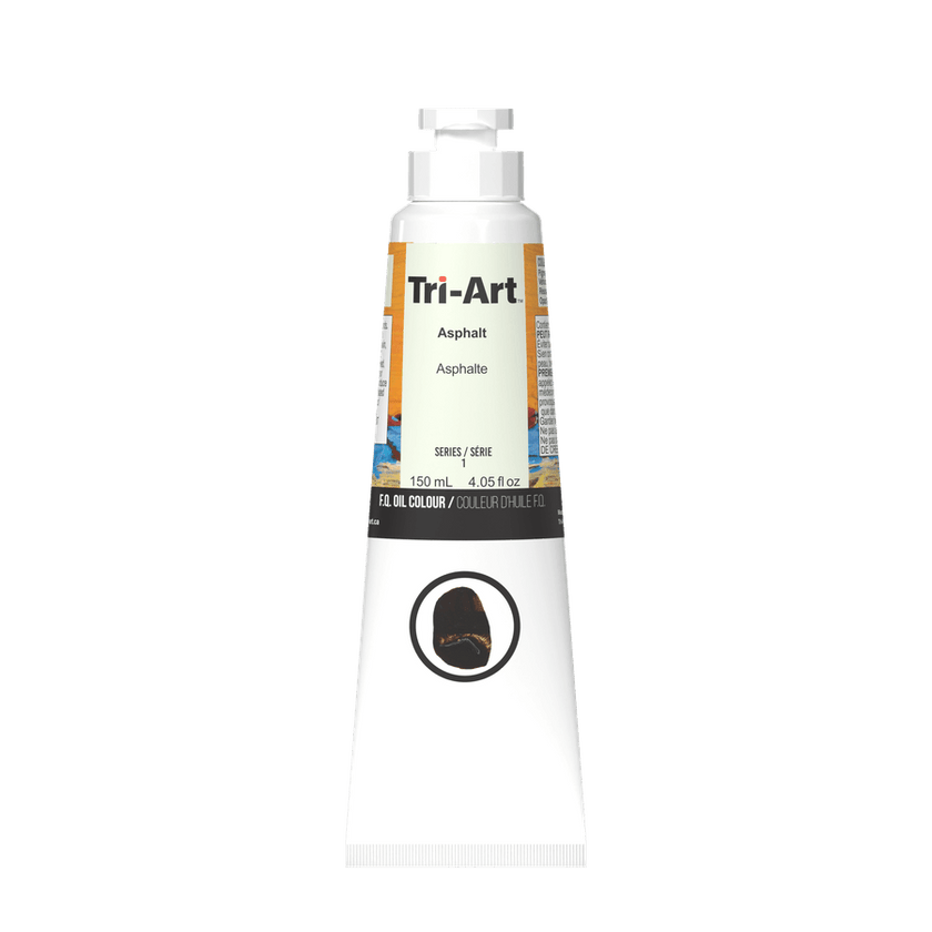 Tri-Art Oil Colours - Asphalt