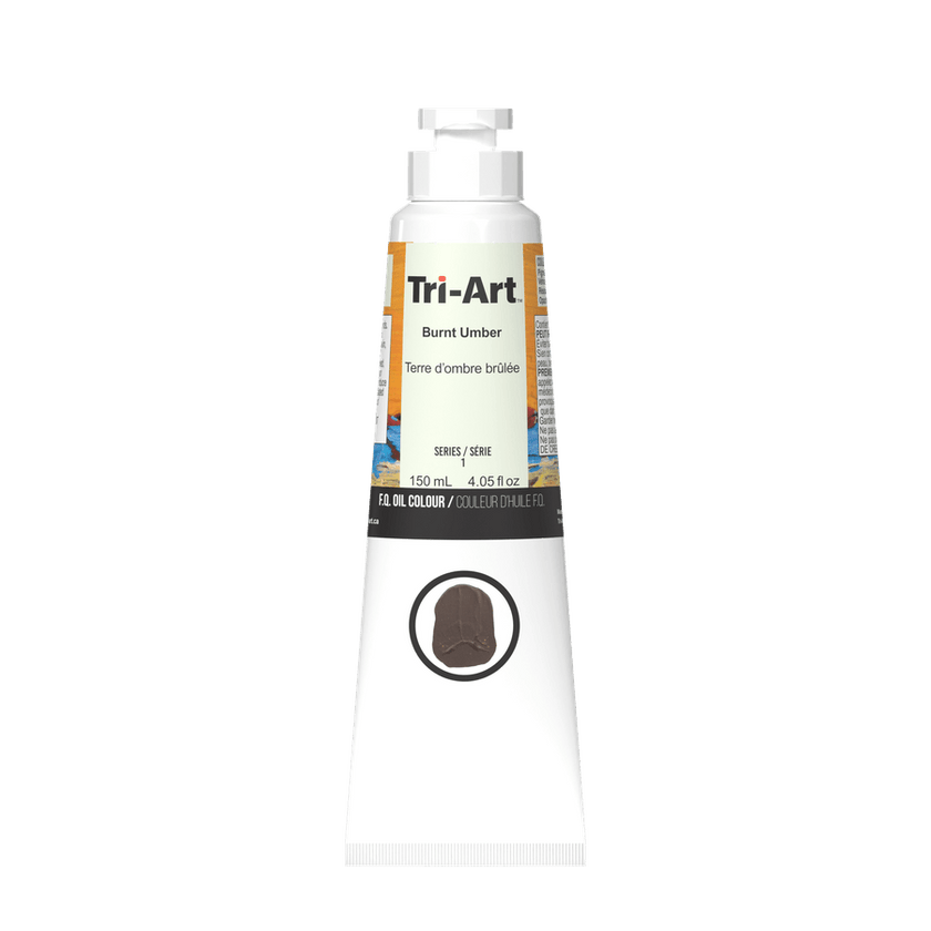 Tri-Art Oil Colours - Burnt Umber