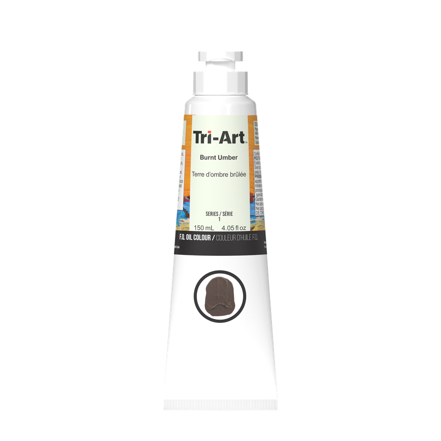 Tri-Art Oil Colours - Burnt Umber